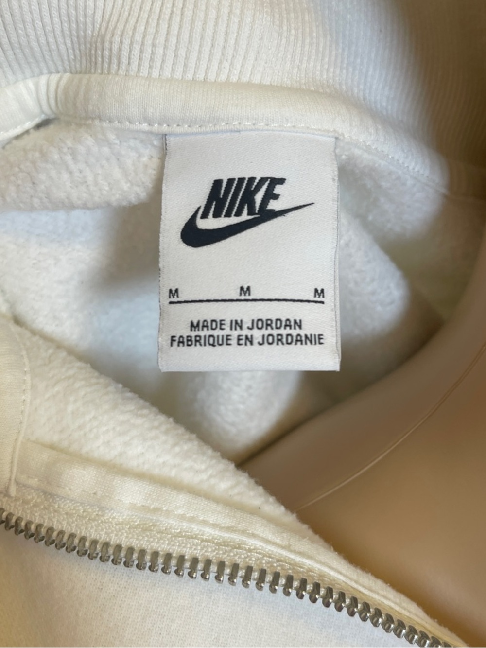 Nike Sportswear Phoenix Fleece Women's Oversized 1/2-Zip Crop Sweatshirt. Size M - Picture 5 of 12